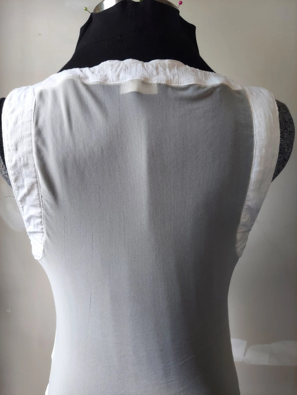 Free People Shes A Catch White Scoop Neck Ribbed Bodysuit